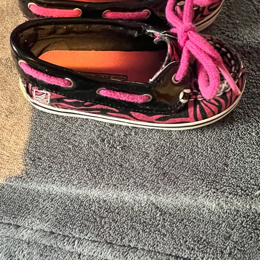 Little girls sperry toddler size 4